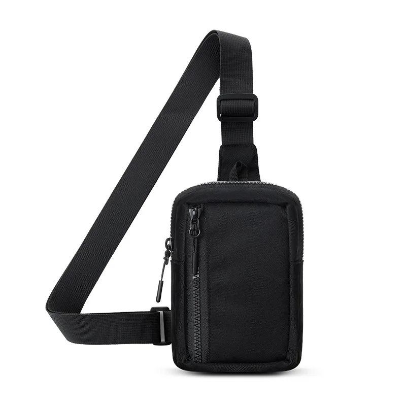 

Cross border new outdoor leisure sports waterproof small chest bag mini nylon crossbody bag for men and women