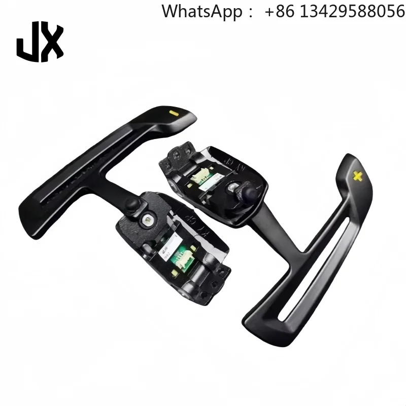 For Porsche 911 718 970 958 991 Cayman Macan Panamera Cayenne Auto Car Accessories Steering Wheel Magnetic Paddles Shifter