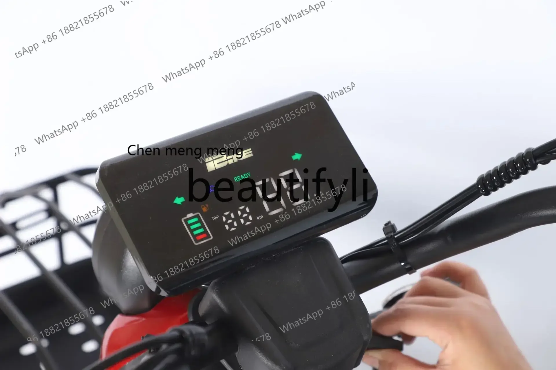 x  Cool Three-Wheel Electric Scooter for Adults and Seniors, Small Electric Bike for Commutingx