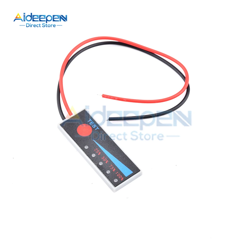2S 3S 4S 5S 8.4V-21V Baterai Lithium Li-po Li-ion Kapasitas Indikator Papan LED Charge Tester dengan Undervoltage Prompt