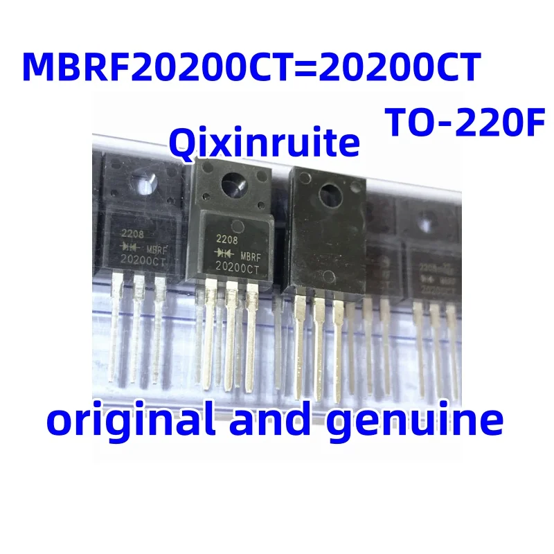 Qixinruite Brand new MBRF20200CT TO-220F Schottky diode