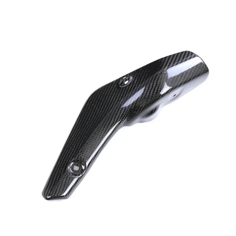Adequado YAMMAHA MT-10 Motocicleta Modificada Fibra de Carbono Tubo de Escape Capa Protetora Acessórios