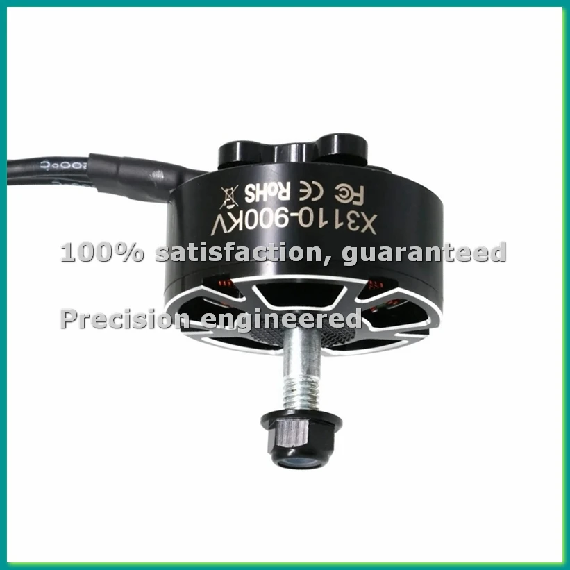 

Комплект из 4 бесщеточных двигателей X3110 1050KV 4-6S для FPV-дронов, аксессуары для гоночных радиоуправляемых дронов DIY-TCES