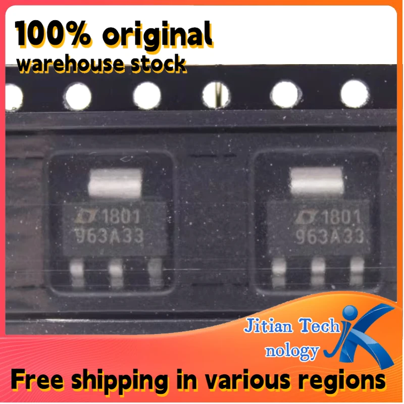 100% original inventory 1PCS LT1963AEST-3.3 logo 963A33 SOT-223-3 Linear voltage regulator Channel direct sales