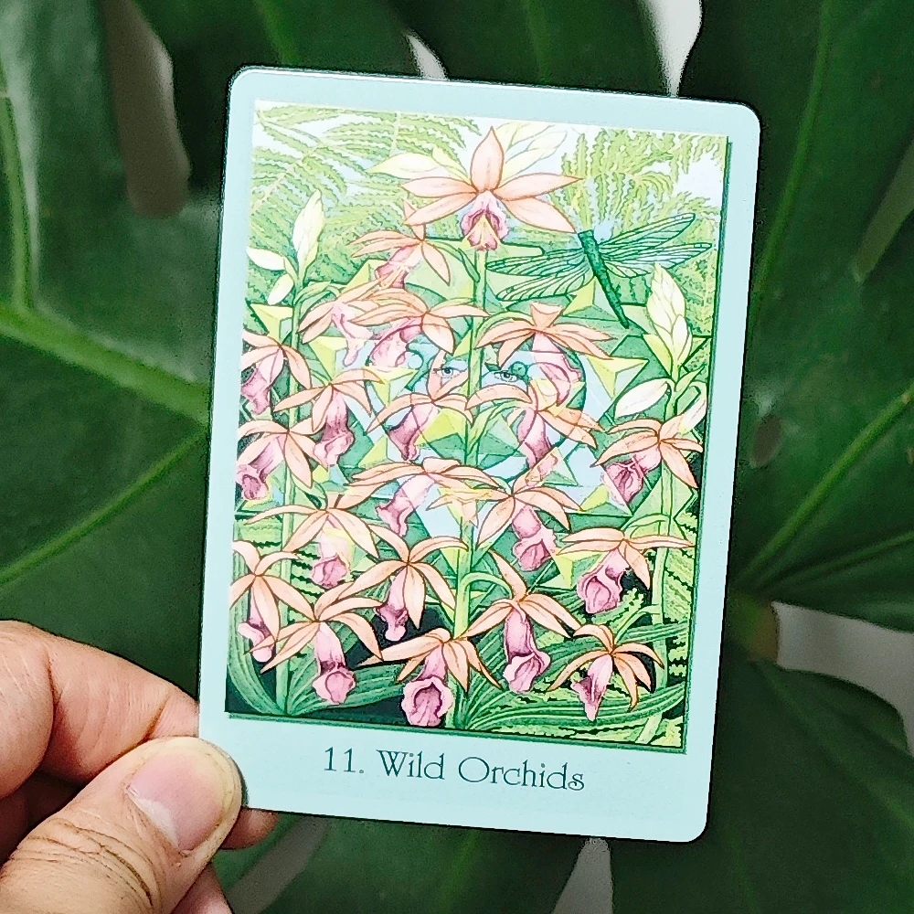 بطاقات الهندسة المقدسة للمسار البصري 64 قطعة بطاقات أوراكل دمج الرياضيات والعلوم والروحانية 10.4*7.3 سنتيمتر #2