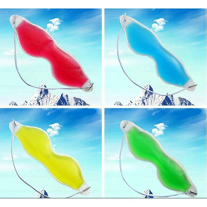 1pc Gel Freddo Eye Pack Anti Insonnia Ghiaccio Freddo Impacco Eye Pack Multifunzionale ASleep Maschera per Dormire Assistenza Sanitaria