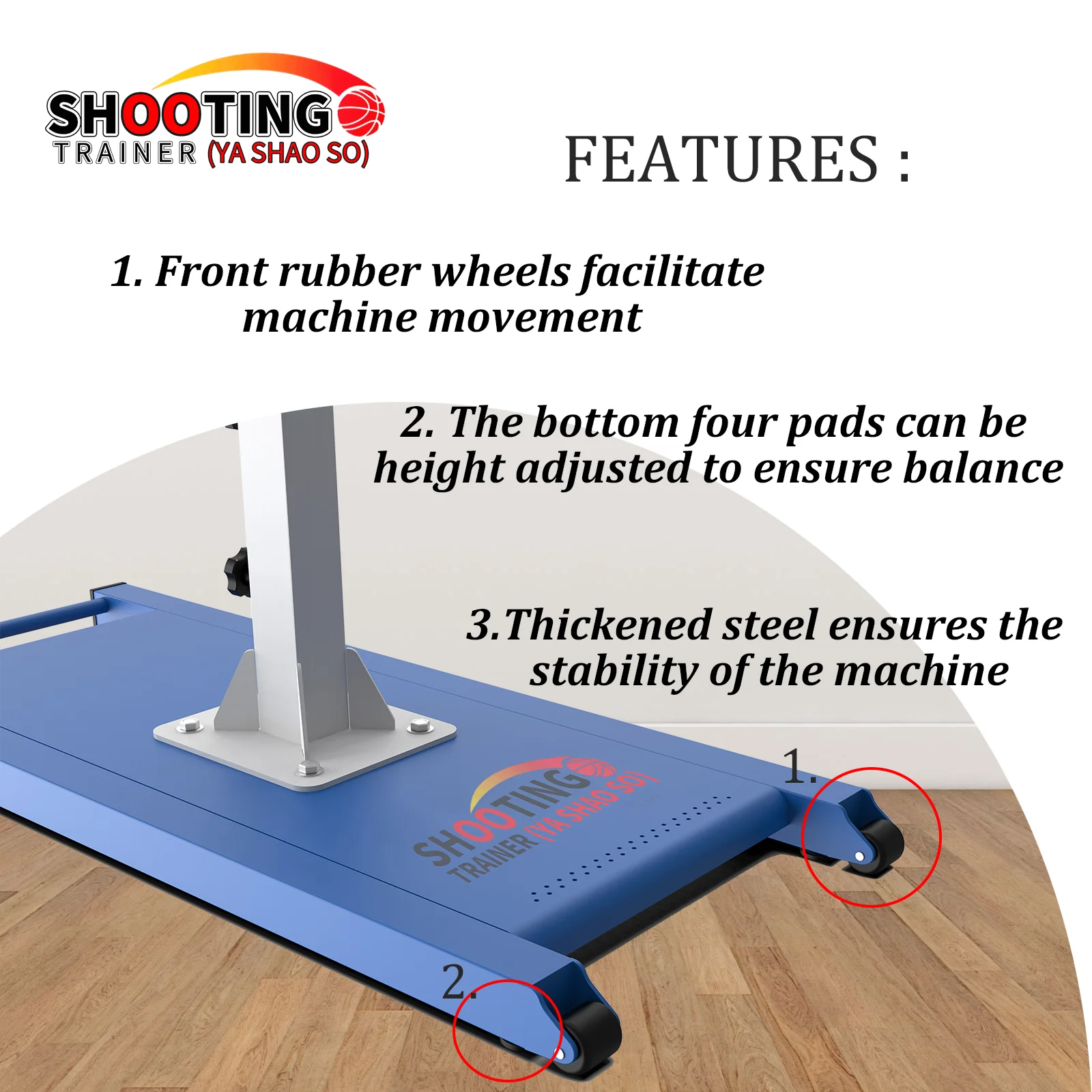 Новый дизайн, регулируемый и прочный детский тренажер для стрельбы