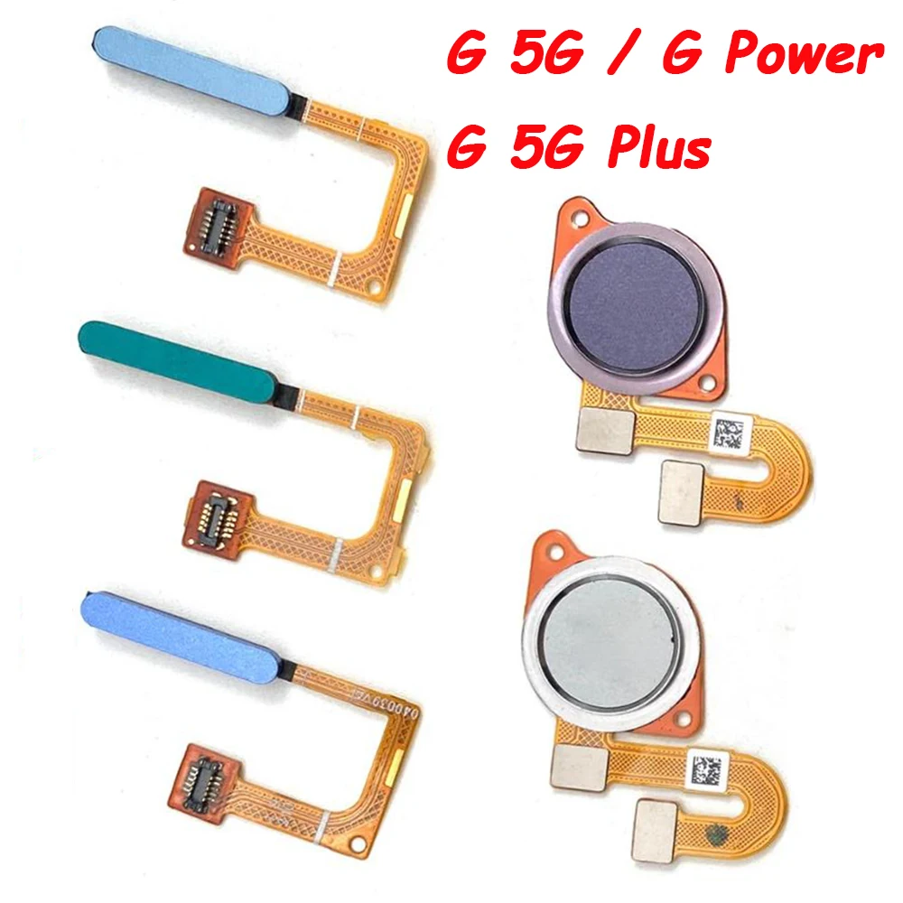 Fingerprint For Moto G 5G Plus / G Power 2021 Home Button Fingerprint Menu Return Key Sensor Flex Cable