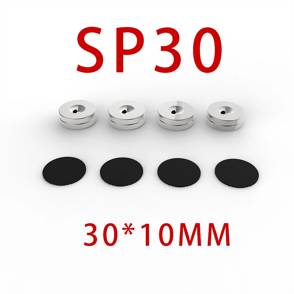 4 pezzi in acciaio inox antiurto Spike pad isolamento Stand feeptamlifier altoparlante Player Subwoofer ottieni puro effetto sonoro naturale