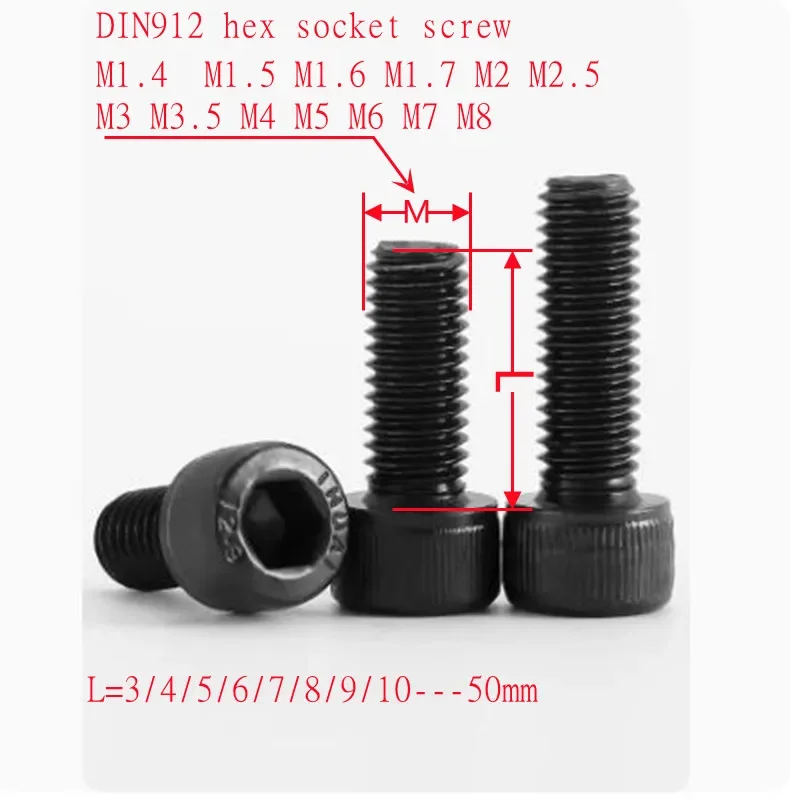 The Ultimate Guide to DIN912 Black Hex Socket Cap Screws – Real-World Use Cases and Why They’re My Go-To Fastener