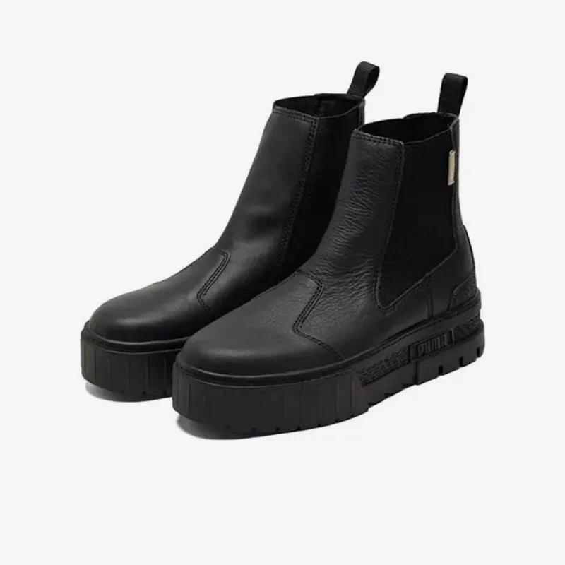 

PUMA genuine Mayze Women's Minimalist High-Top Platform Sneakers 381651-01