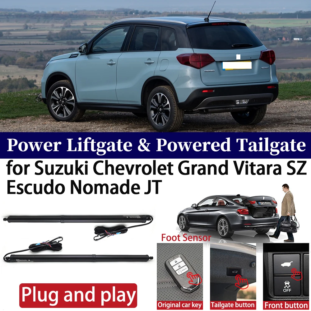 ZhuCamX for Suzuki Chevrolet Grand Vitara SZ Escudo Nomade JT Car Auto Power Electric Tailgate Liftgate Lift Trunk Closer System