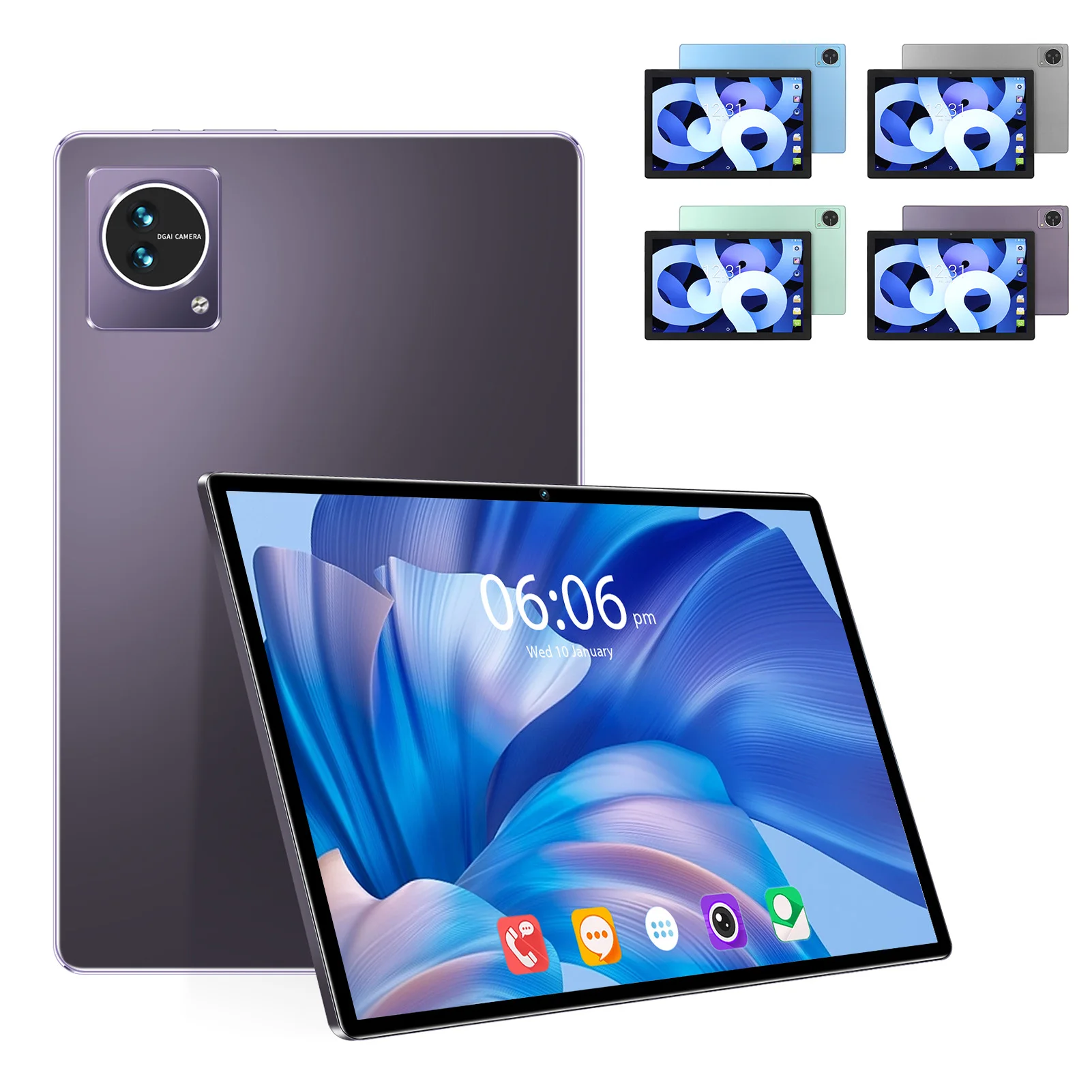 

10.1 Inch Tablet 8GB 128GB ROM Octa 7000mAh Dual Camera 5G WiFi Tablet for Home School Gaming Tablet HD Tablet