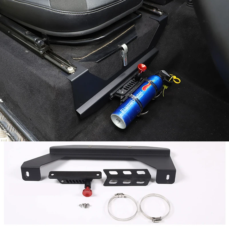 

For Land Rover Defender 90 110 130 2004-2019 Car Seat Tool Box Stowing Tidying Extinguisher Bracket