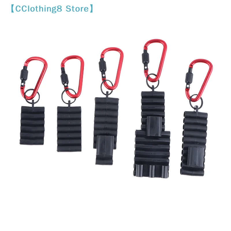 Portable Rubber Screwdriver Bit Holder With Carabiner Keychain Bits Holder Multi Cross Driver Bit Organizer Sleeve Holder【AliS8】