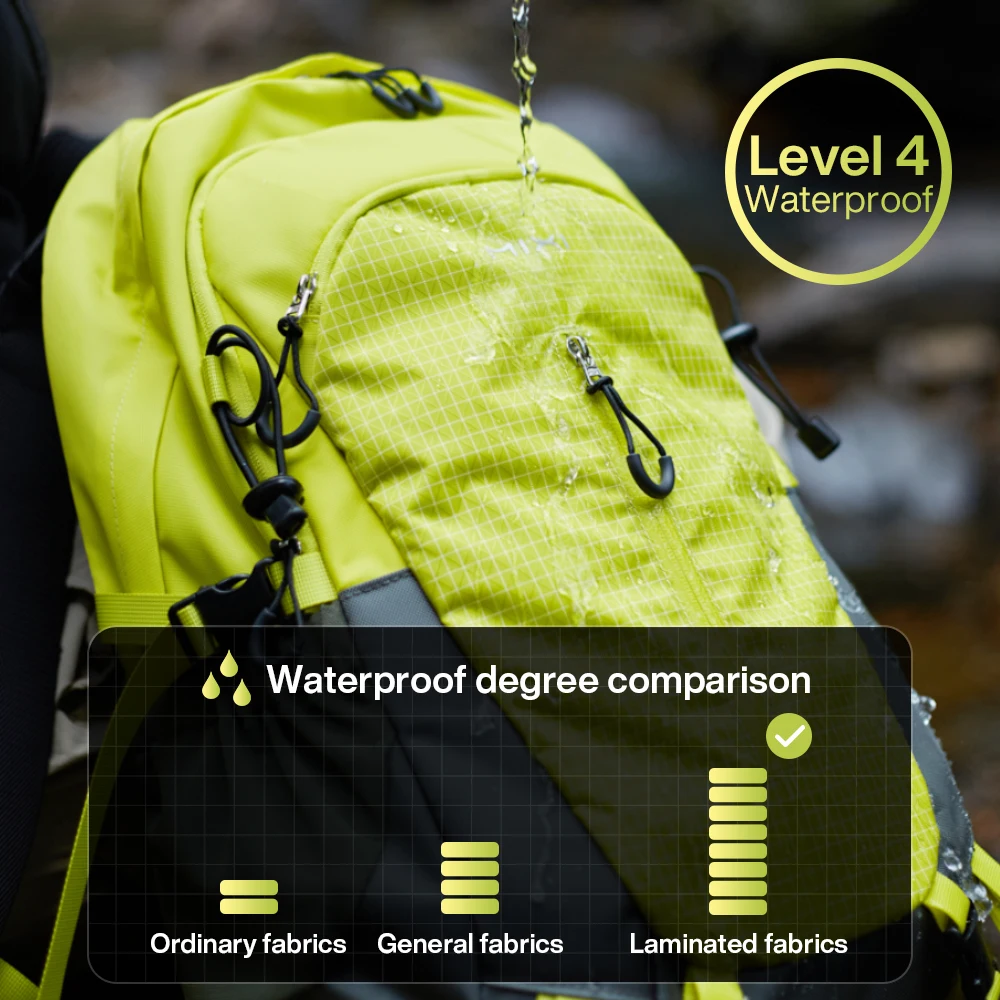 Mixi Sports Outdoor Waterdichte Rugzak Grote Capaciteit Reizen Lichtgewicht Casual Wandelen Bergbeklimmen Tas M5262