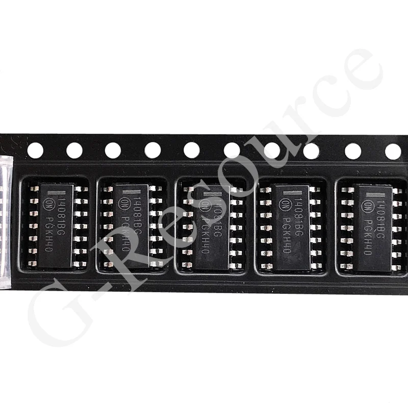 (10pcs) MC14081BDR2G (Marking 14081BG) SOP-14 four-way 2-input and gate surface mount logic chip