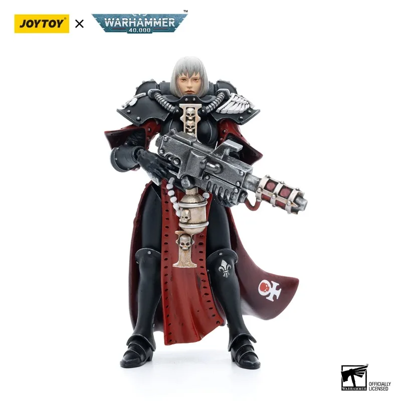 In Stock JOYTOY 1/18 Action Figure Warhammer 40K Adepta Sororitas Imagifier Sister Saelon Noyalle Superior Kassia Jurel Model