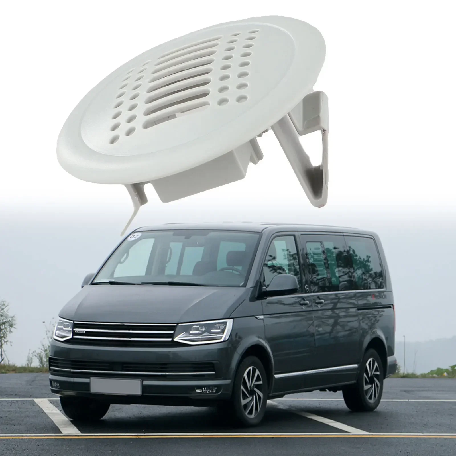 Car Accessories Car Microphone Shell Vehicle Use Business Car Gray Quick Installation Process Easy Installation