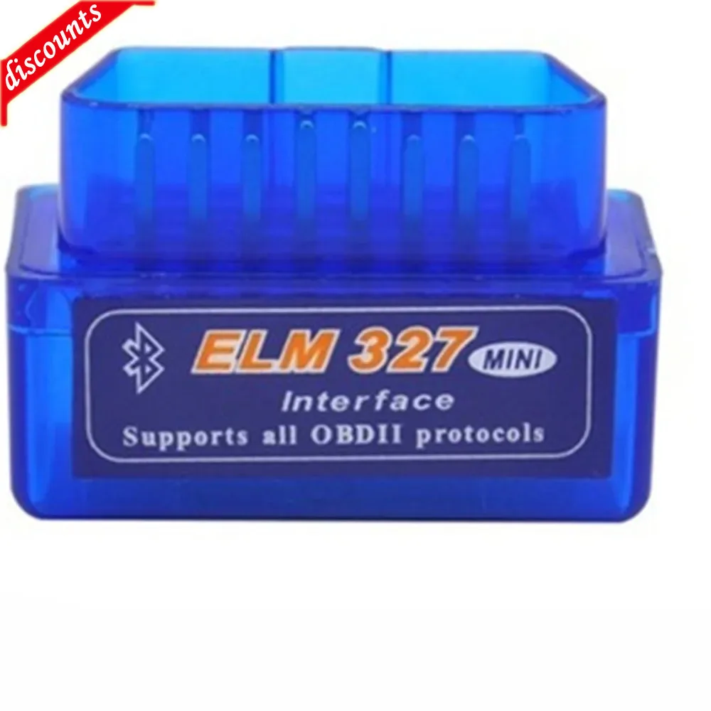 2026 Super Elm Mini ELM327 V2.1 Bluetooth OBD2 Автомобильный диагностический сканер ELM 327 Bluetooth для Android/Symbian для протоколов OBDII