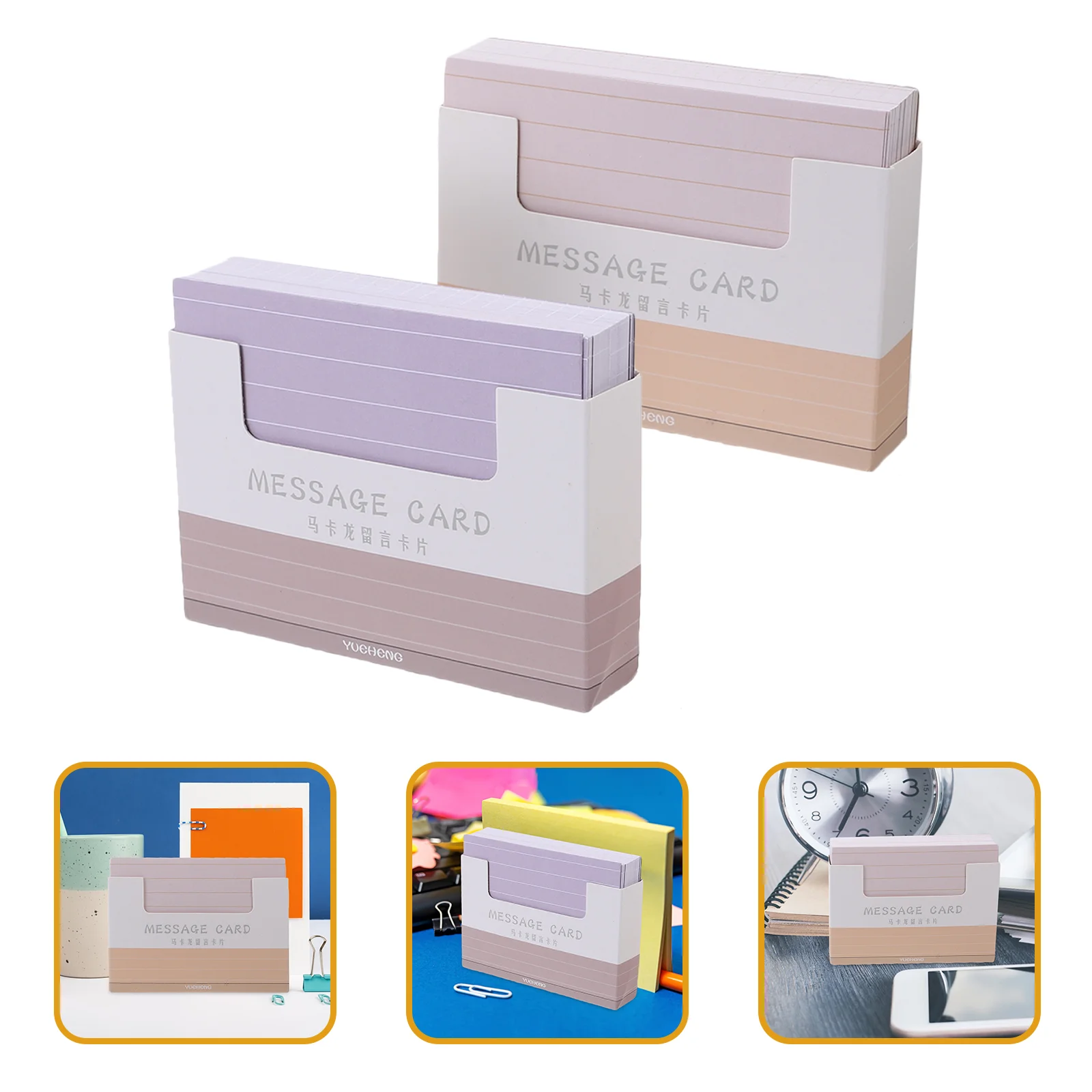 300 Pcs 2 Packs/300pcs Packaged Index Cards Flashcards Note Portable Paper Student Convenient Word