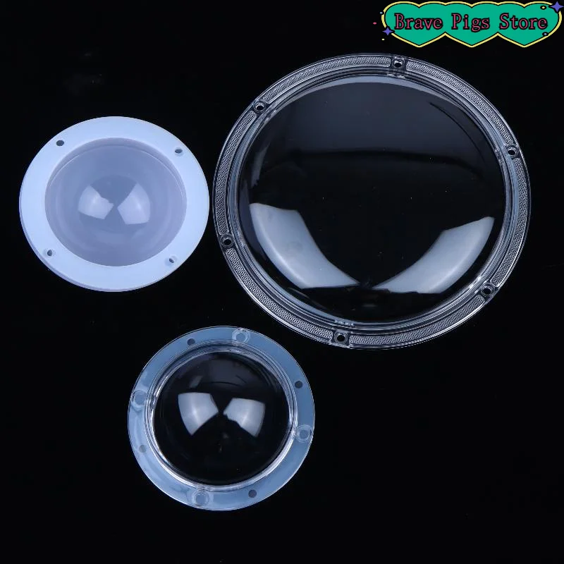 [HM]COB LED Light Cover Anti-glare Astigmatism Lampshade Concave Convex Lens For Mining Lamp Miner Light[HM]