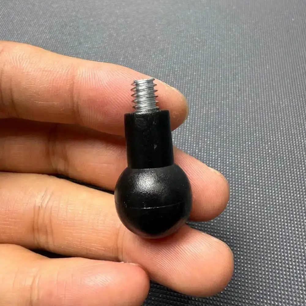 1Pcs 17mm 25.4mm Ball Head Ball Head Adapter Aluminum M6 M8 M10 Bolt Mounting Bracket Connector Universal Easy Adjustment