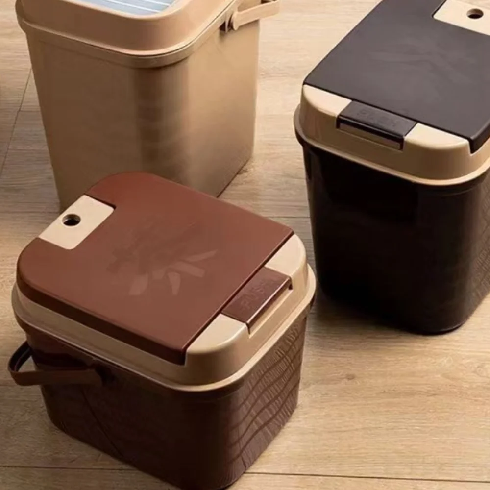Leak-Proof Tea Residue Bucket Separable Plastic Household Tea Bucket Big Capacity Easy To Clean Tea Set Accessories