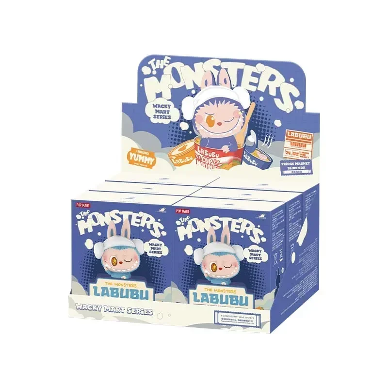 POP MART LABUBU THE MONSTERS Wacky Mart Series-Fridge Magnet Blind