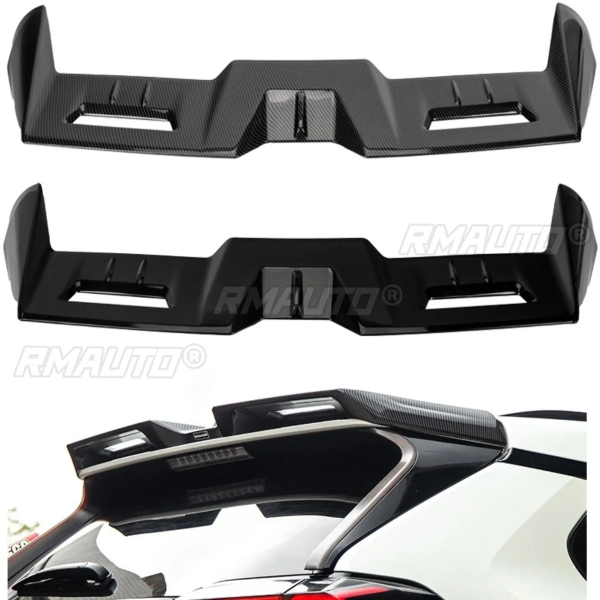 For Toyota RAV4 Wildlander 2020-2025 Exterior Accessories Car Rear Spoiler Wing Trunk Spoiler Trunk Wing Roof Spoiler Body Kit