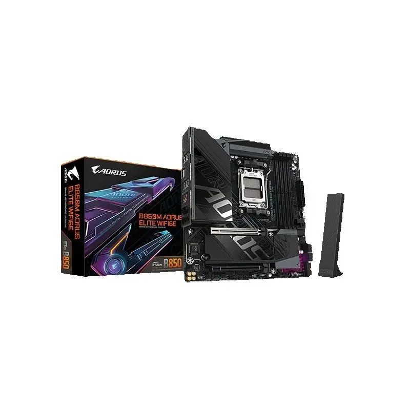 جيجابايت جديد B850M AORUS ELITE WIFI6E اللوحة الأم مايكرو ATX AMD المقبس AM5 AMD B850