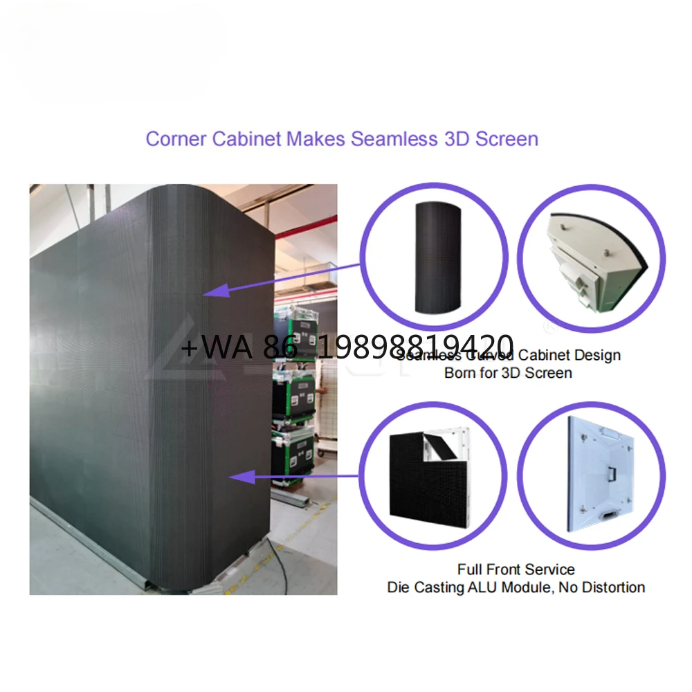 Custom Sizes P10 Easy Installation Large LED Screens Commercial Advertising Billboard  Outdoor LED Display