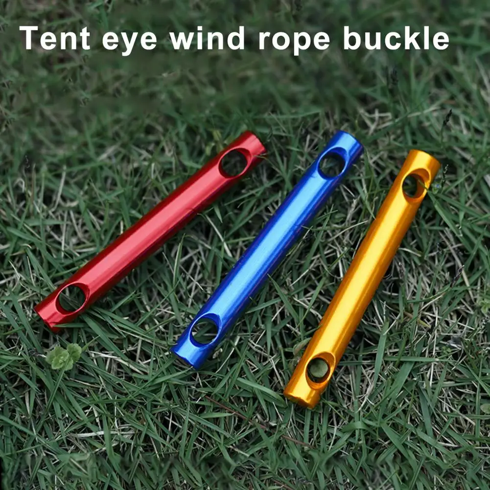 Aluminum Alloy Rope Buckle Camping Tent Rope Buckle Durable Aluminum Alloy Wind Rope Buckle for Outdoor Camping Hiking Tent