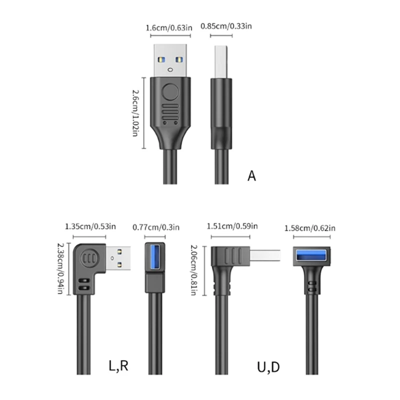 USB3.0 Extension Cable With Power Button 5Gbps Data Transfer Male To Female Extend Cord 3.3Ft For Keyboard Power Switch