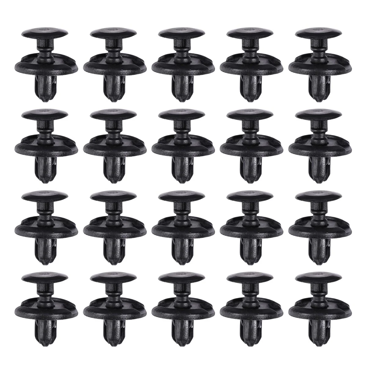 

20pcs Shield Push Rivet Fastener Retainer Pin Clips for (B25) push clips car push retainer clips car accessories