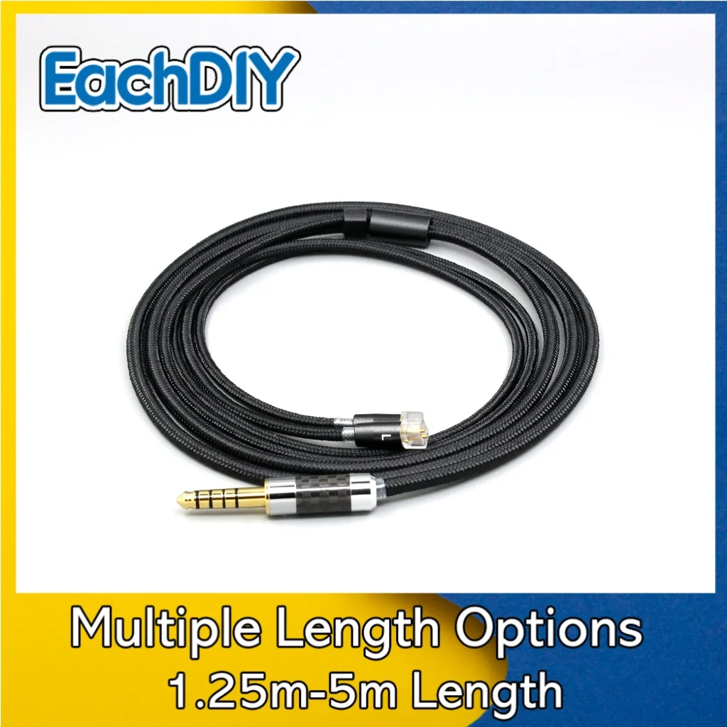 

2.5mm 4.4mm Super Soft Headphone Nylon OFC Cable For UE11 UE18 pro QDC Gemini Gemini-S Anole V3-C V3-S V6-C Earphone LN007521