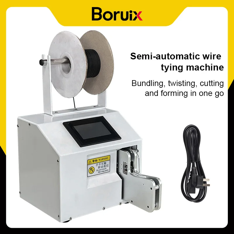 

Полуавтоматическая машина для обвязки проводов, машина для намотки проводов, однопозиционная обвязочная машина, машина для намотки проводов и кабелей