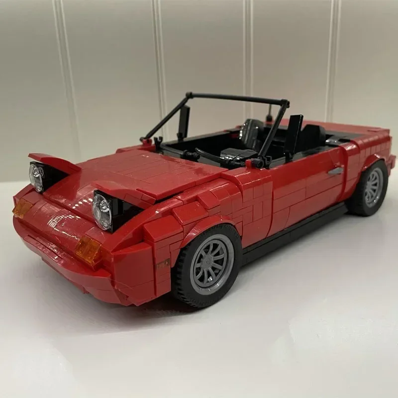 Classic Racing Car MOC-34797 Sports Car MOC-27076 Racing Car Toy Building Block Model 1352PCS Birthday Gift DIY Christmas Gift