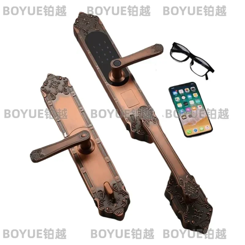 Smart Fingerprint Door Lock Electronic Keypad Security Deadbolt for Home Apartment Office Keyless Entry Biometric Access