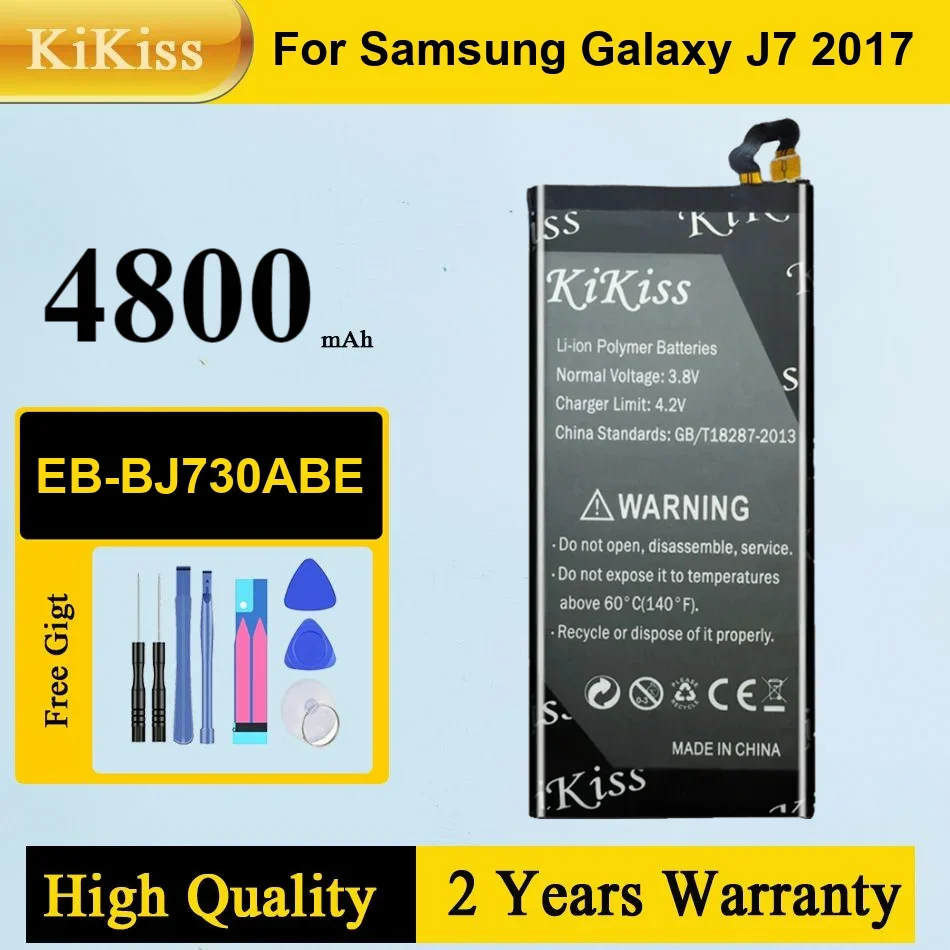 

KiKiss Battery For Samsung Galaxy J7 A7( Prime Pro Max 2015 2016 2017 2018) J7Pro J7Max J700 J710 A720F A720S A10 A710 A7000