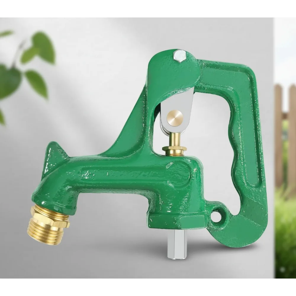 

Frost Proof Yard Hydrant Head Assembly - Freeze Resistant Outdoor Faucet for Farm Garden Irrigation with 3/4" Hose Connection