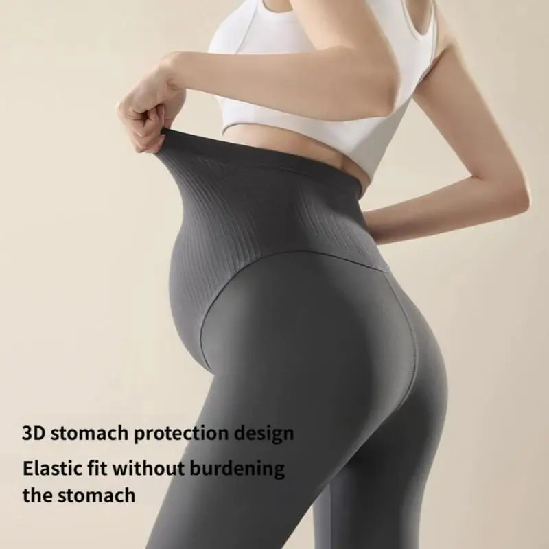 thermal-maternity-leggings-fleece-lined-for-cold-weather-high-elastic-waist-support-pregnancy-yoga-pants-comfort-a2ub