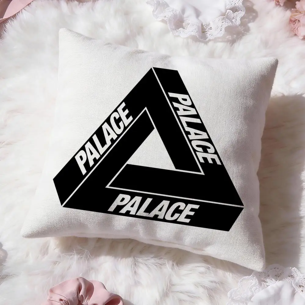 Hot P-Ppalace skateboardses Cushion Cover Soft Washable Pillow Case Multi-Scene for Couch Bed Travel Office Use