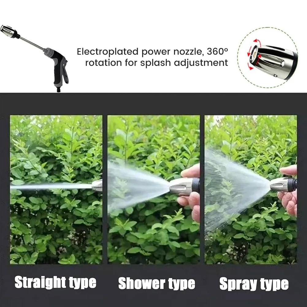 Handheld High Pressure Washer with 360° Rotating Garden Hose Pressure Power Washer Water Blitz Pressure Washer for Car Cleaning