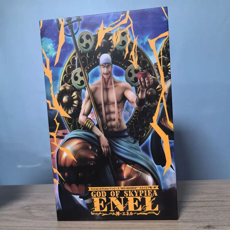 ワンピース 雷神 アイニ・ロード GK ハンドヘルド 39cm ポップマックス アイニ・ロード トレンディ プレイ スタチュー アニメ周辺機器 モデル オーナメント ギフトボックス