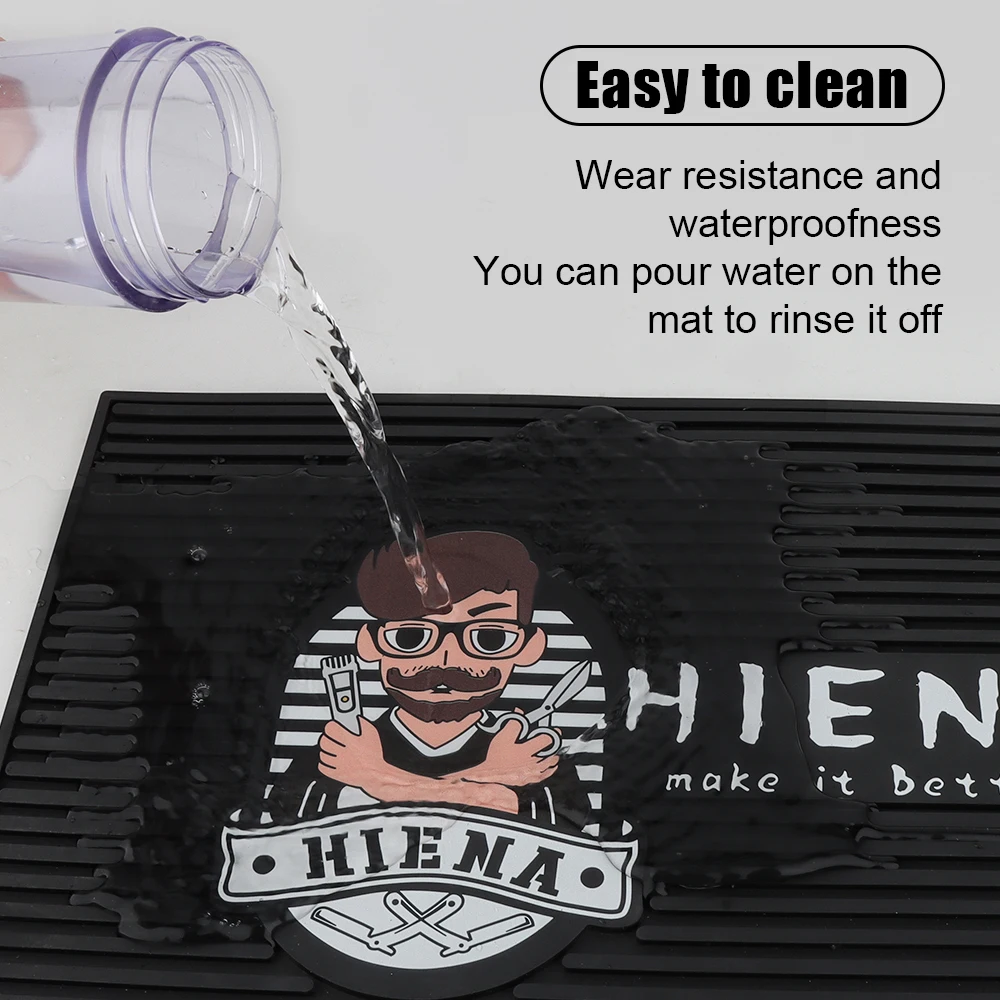 Akcesoria fryzjerskie dla barberów, mata do przechowywania narzędzi fryzjerskich, poduszka do przechowywania, mata antypoślizgowa do salonu fryzjerskiego.