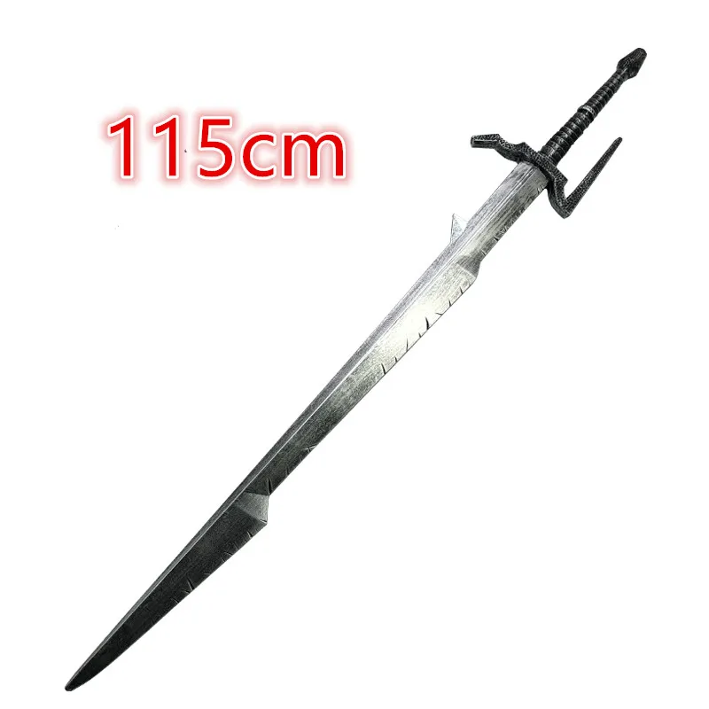 1:1 Cosplay Eredin Sword Wild Hunt Sword Weapon Prop Role Play Gift Safety PU Sparrowhawk Sword Alice White Wolf Sword Wizard