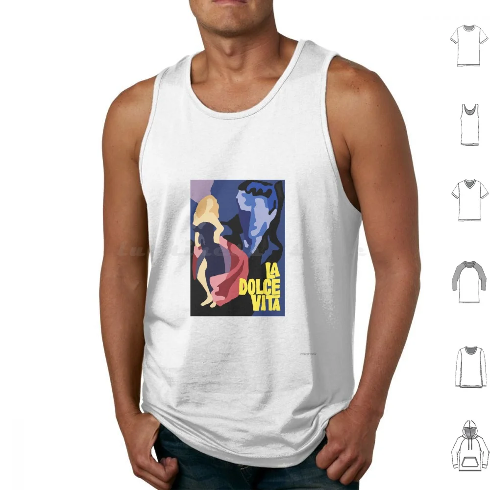 La Vita Tank Tops Vest Sleeveless La Vita Fellini Marcello Mastroianni Criterion Italian Italy Film Movies Italian