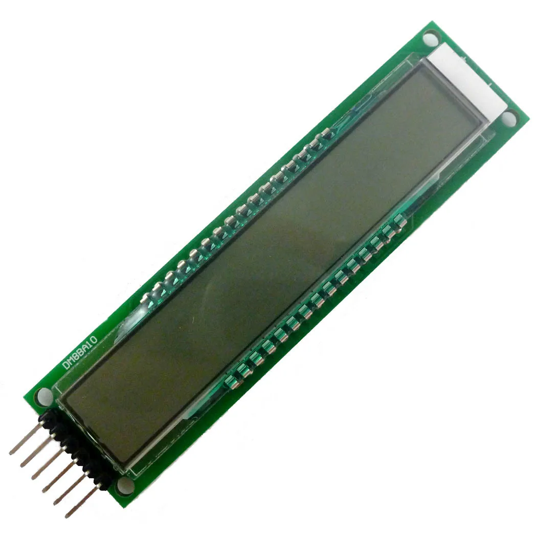 DM8BA10 SPI LCD Display Module LED Module 10 Bit 16 Segment Module Digital Segment Tube with Blue Backlight TM1622 Chip Module