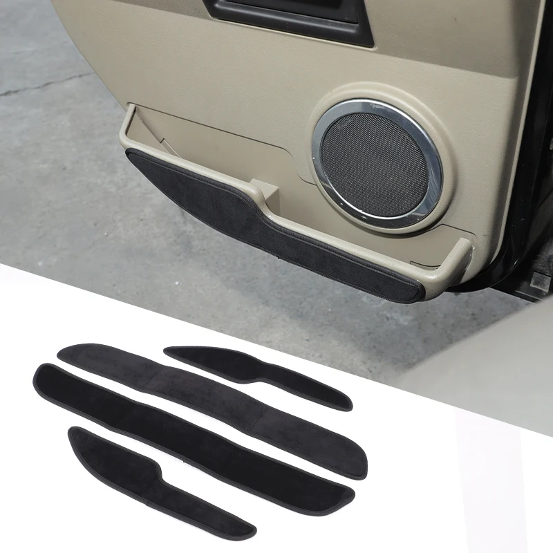 

For Hummer H2 03-09 Car door Anti Kick Plate Side Door Panel Protector Anti-Dirty Anti stepping Pad Car Accessories